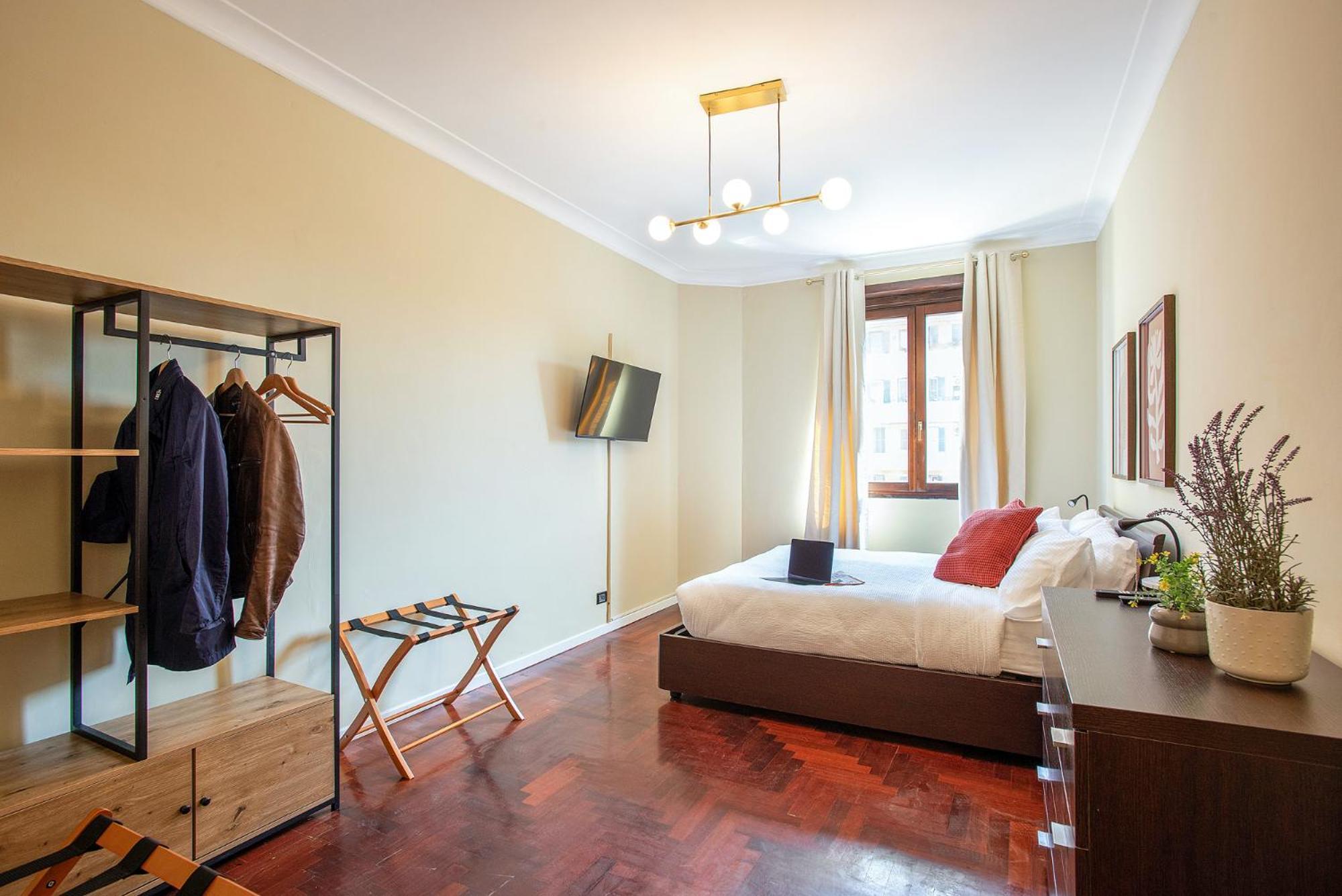 Apartment Elegant 1bdr Front The Subway Furio Camillo Rome
