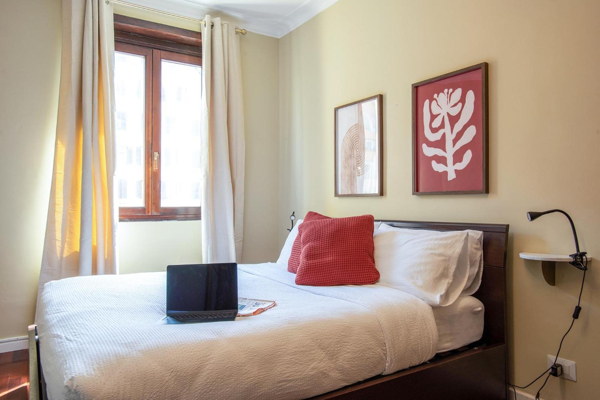 Elegant 1bdr Front The Subway Furio Camillo * Rome